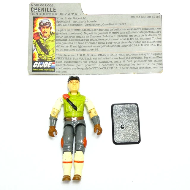 GI Joe Famas / Downtown Avec Sa Filecard FR – Figurine Hasbro Occasion
