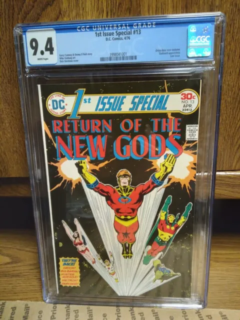 Free Shipping 1977 DC Comics 1st Issue Special 13 CGC 9.4 Graded Comic Book WP