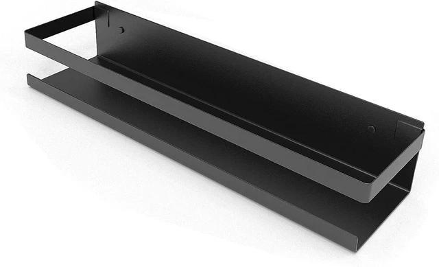 Portaoggetti Bagno Adesivo Acciaio Mensola Doccia Angolare 5 Pezzi Senza Foratura - Acciaio Inox, Con Portasapone E Ganci, Per Bagno E Cucina Porta Oggetti Bagno