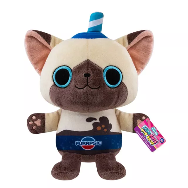 Funko Plushies Soda Kats Purrpsie 17Cm Soft Toy Plush New With Tags