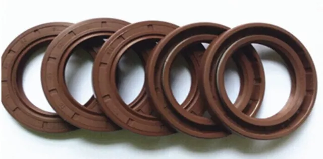 Select Size ID 32 - 38mm TC Double Lip KFM Oil Shaft Seal with Spring 2