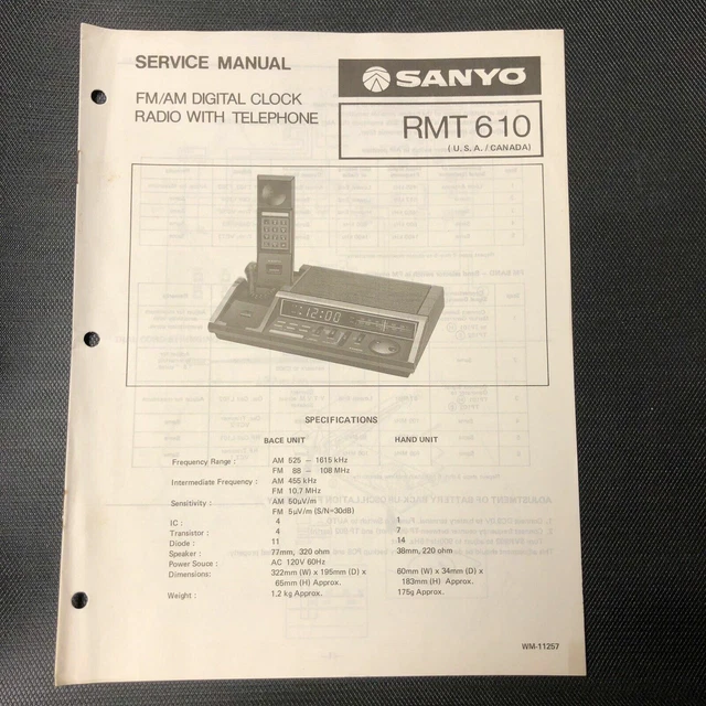 Manuals, Vintage Parts & Accessories, Vintage Sound & Vision