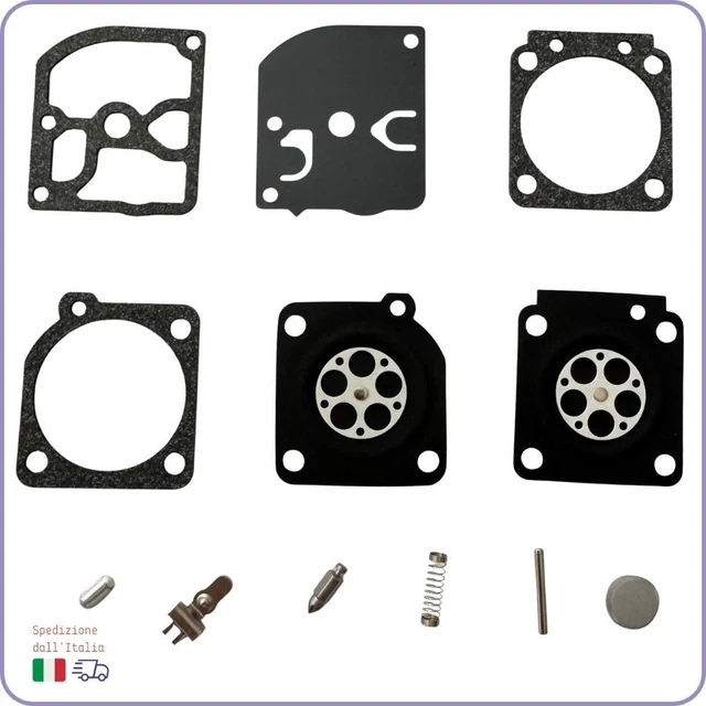 Serie particolari carburatore originale Stihl per decespugliatore FS 120 R 2 Mix, FS 120 2 Mix – 41340071700 – Agrifarm