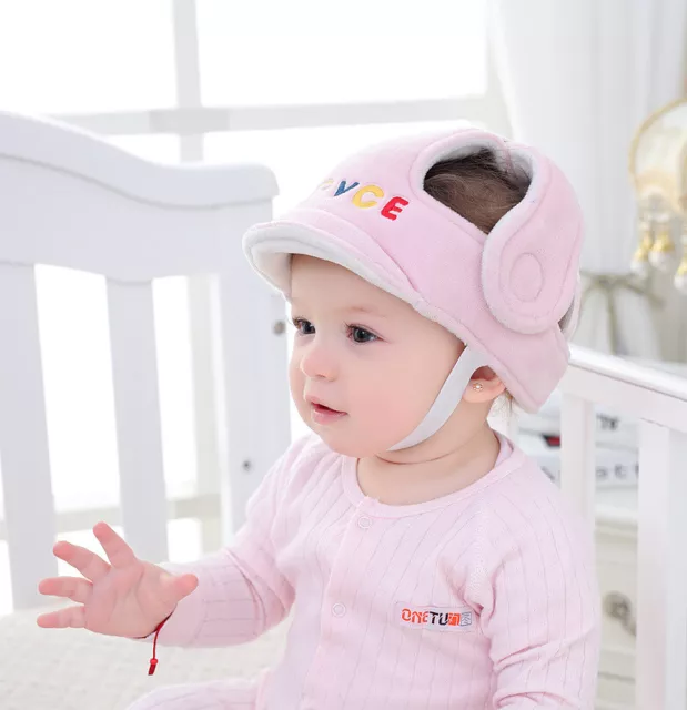 Infant Baby Safety Helmet Kids Head Protection Hat Harnesses Cap Toddler Walking