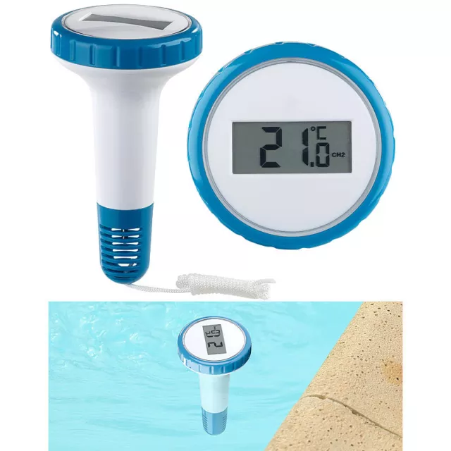 infactory Zusätzliches Funk-Poolthermometer für PT-250, wasserdicht IPX8