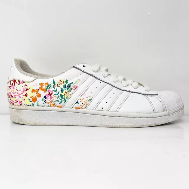 Adidas Womens Superstar DB3495 White Casual Shoes Sneakers Size 10