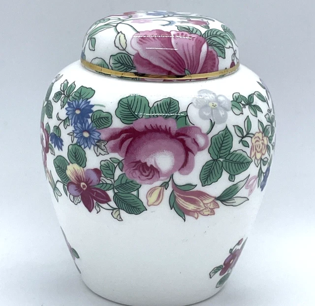 Crown Staffordshire Thousand Flowers Small Ginger Jar Urn Collectable Ornament