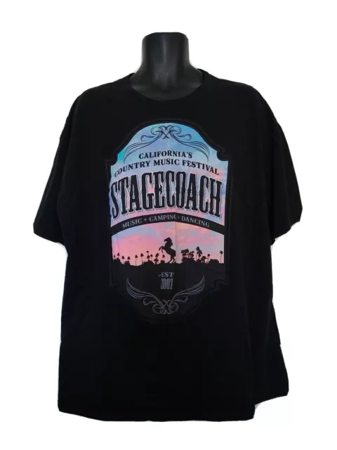 Stagecoach 2015 Tour T-shirt Size 2XL