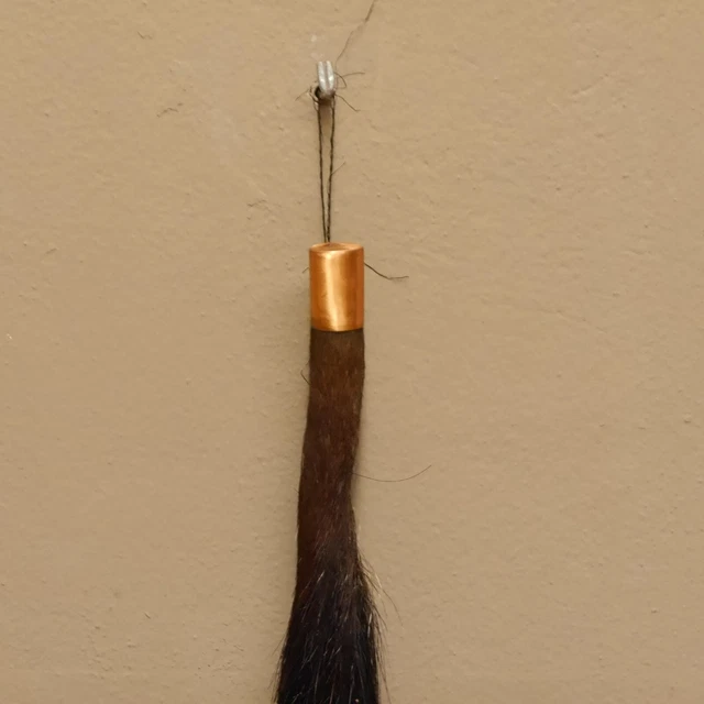 Wedel Gnu África Fliegenwedel Cola Con Montaje en Pared 3