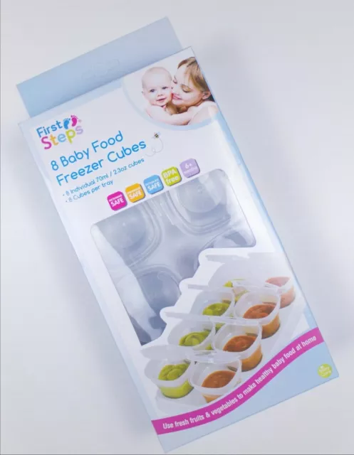 Baby Food Freezer Storage Pots