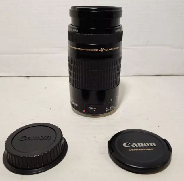 Canon Ultrasonic Zoom Lens EF 75-300mm 1:4-5.6 58 mm 1.5/4.9ft