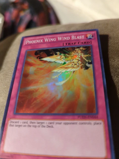 | Yugioh Phoenix Wing Wind Blast HISU-EN045 Super Rare NM/M 🔥 |