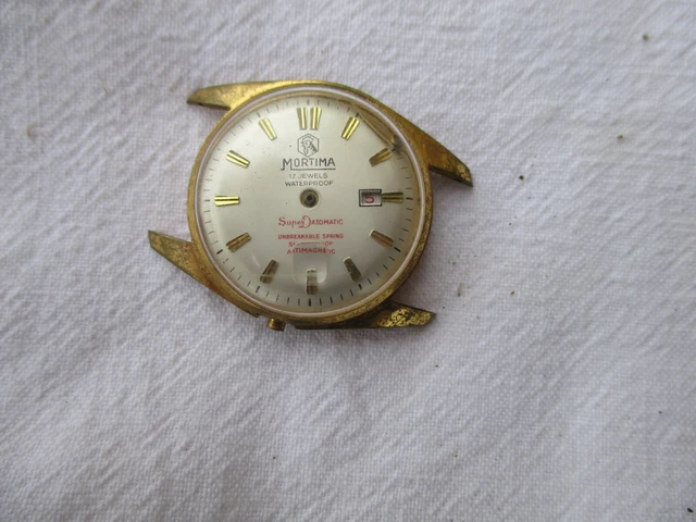 Montre Bracelet Herma à Réviser Ou Pour Pièces - Modèle 199-13/P1 - Occasion Pour Collectionneurs
