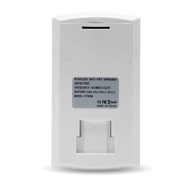 Allarme infrarosso wireless avanzato con funzione di immunità animale domestico