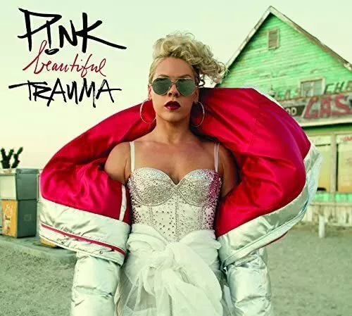 P!nk - Beautiful Trauma - P!nk CD TGVG The Cheap Fast Free Post The Cheap Fast