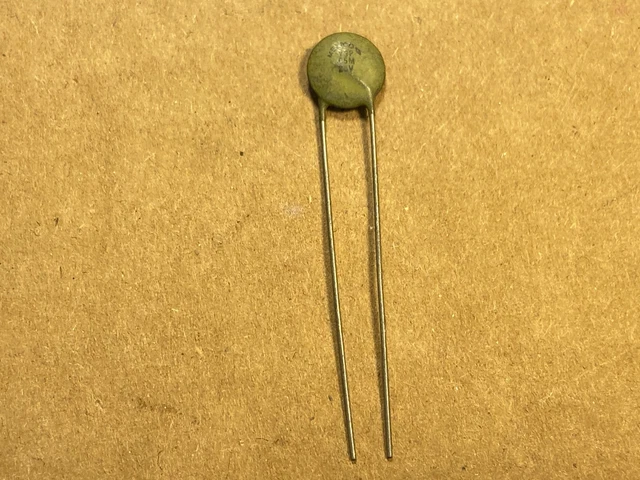 4 NOS Vintage EM Brown Drop .1 Uf 600v ElMenco Tone Capacitors TEST GOOD (Qty) E - Foto 2