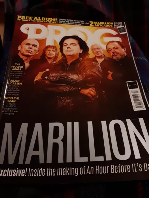 PROG MAGAZINE 127 +  2 x  MARILLION ARTCARDS   RARE