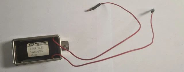 Electro-aimant linéaire 24VCC-100% 05/07 MECALECTRO 8.M14.02.52