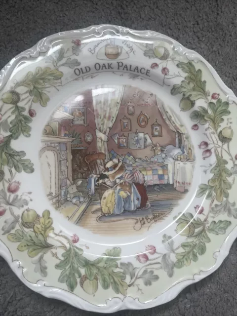 Brambly Hedge "Old Oak Palace" 8 inch plate