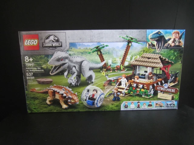 LEGO JURASSIC WORLD: Indominus Rex vs. Ankylosaurus 75941 NEUF BOITE ...