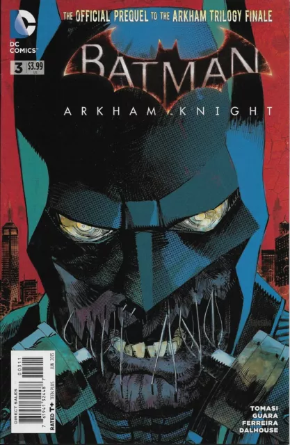 Batman Arkham Knight #3A Panosian Cover 2015 DC Comics Near Mint