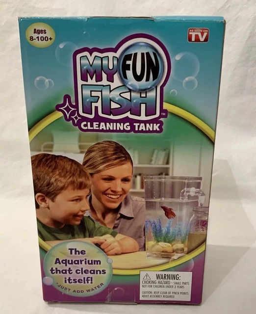 My Fun Fish Cleaning Tank - As Seen On TV - New Open Box