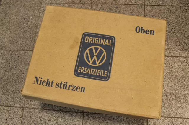 VW Käfer ovali T1 Brezel Karton Farbdosen Werk  Golf 1 Karmann
