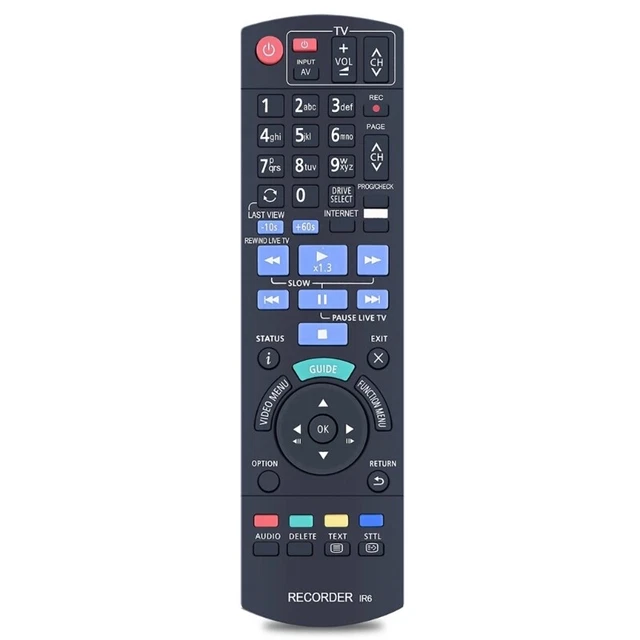 N2QAYB001077 Remote Controller Channel Switching Tool for DMRHWT260 HDD Recorder