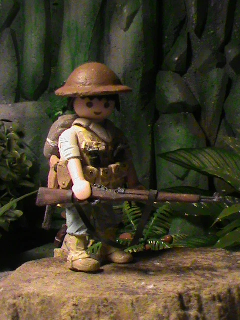 PLAYMOBIL PERSONNALISÉ NOUS. Division D'infanterie (Normandie-1944