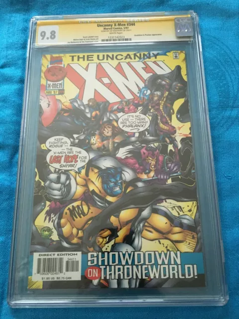 Uncanny X-Men #344 - Marvel - CGC SS 9.8 NM/MT - Signed by Joe Madureira