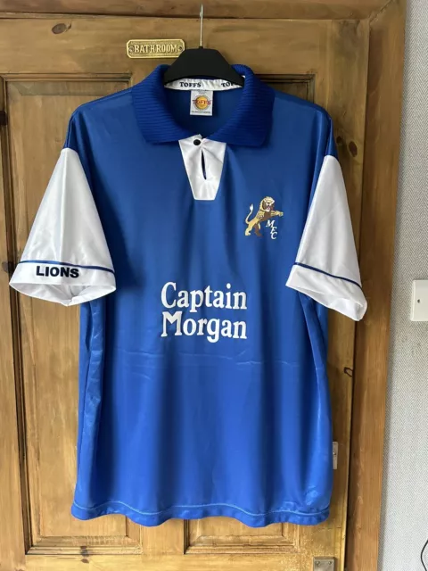 Millwall FC 1994/95 Toffs Vintage Home Football Shirt 2XL XXL 1995/96 - £5 !!