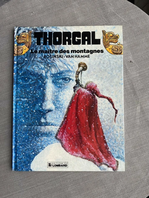Van Hamme Rosinski Thorgal Tome 15 The Master Of Mountains Eo IN Good Condition
