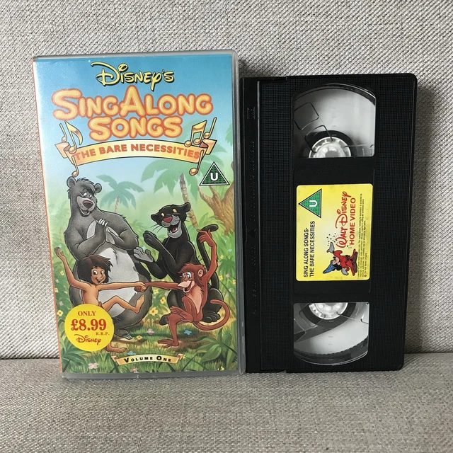 SING ALONG SONGS Camping at Walt Disney World (VHS, 1996) RARE £11.12