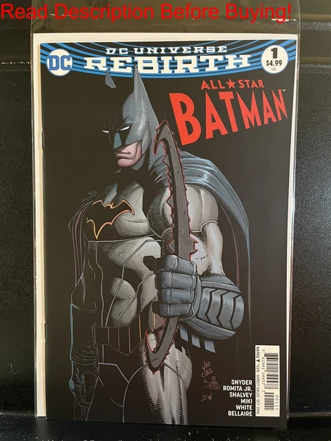BARGAIN BOOKS ($5 MIN PURCHASE) All Star Batman #1 (2016 DC) We Combine Shipping