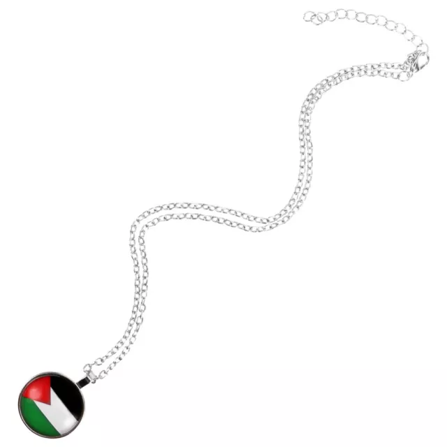 2 piezas Colgante Palestino Aleación Hombres Y Mujeres