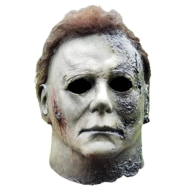 Michael Myers Mask Deluxe Adult Latex Halloween Horror Fancy Dress Killer Scary