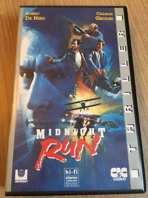 Cassette Vhs Midnight Run De Niro Grodin Film Vidéo K7