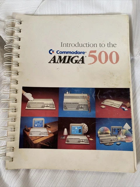 Introduction To The Commodore Amiga 500 Spiral Used