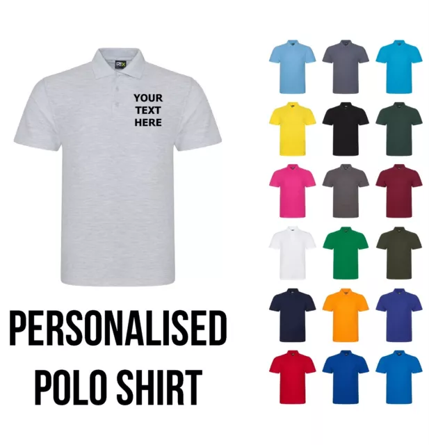Personalisiert besticktes Poloshirt maßgeschneidert bedruckt Arbeitskleidung T-Shirt Uniform Herren