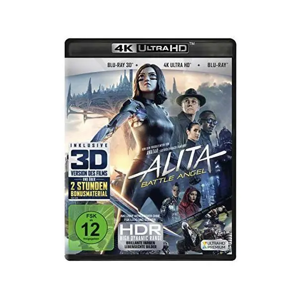 Blu-ray Neuf - Alita-Battle Angel   3D (+ Blu-Ray 2D)