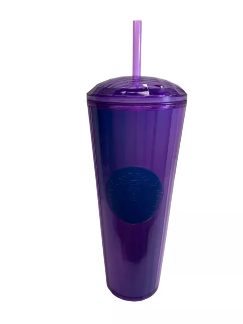 Starbucks Summer Purple Dome 24 fl oz Venti Tumbler Drink Cup