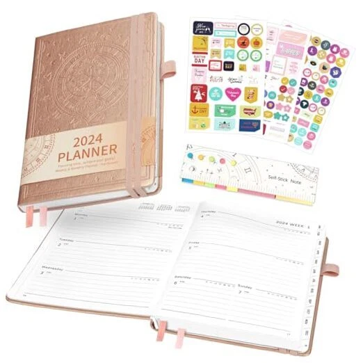 PLANNER 2024, AT a Glance 2024 Calendar 12 Monthly Planner and Weekly