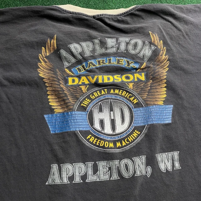 90s harley davidson shirt