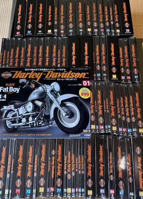 DEAGOSTINI 1/4 FLSTF Fat Boy Harley-Davidson Vol. 1-89 Full Kit
