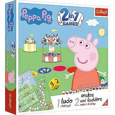 TREFL PEPPA PIG Board game 2 in 1