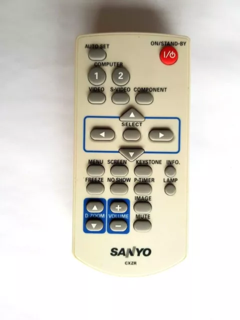 BRAND NEW,Sanyo CXZR REMOTE CONTROL,PLC-XE34 PLC-XK2600 PLC-XK3010 PLC-XK2200