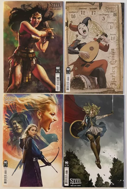 Dark Knights Of Steel #2, 4 (2nd Print), 5, 6 (DC Comics, 2022) NM Variants