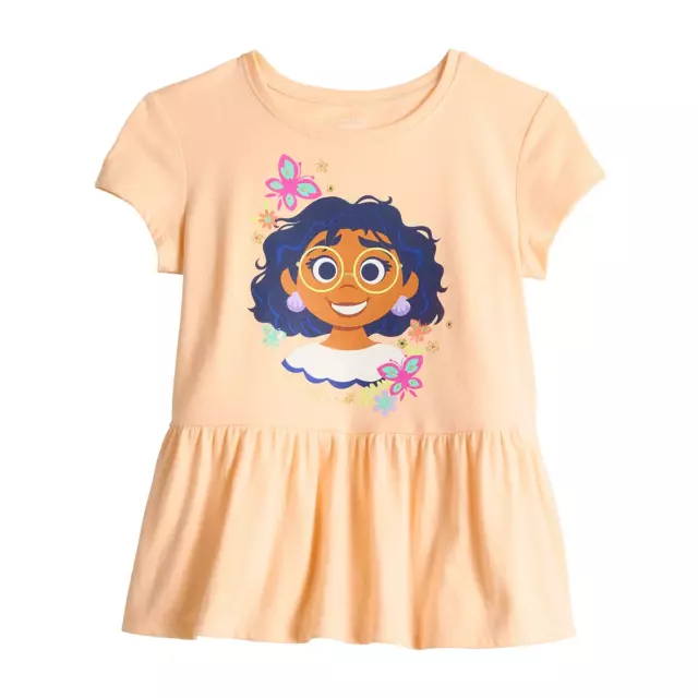 Disney's Encanto Girls Size 6 Mirabel Graphic Tee by Jumping Beans