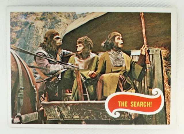 Planet Of The Apes #38 Apjac Movie Trading Card Topps Nm, 1967