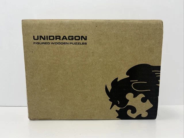 ⚡️ UNIDRAGON Charming Owl Wooden Jigsaw Puzzle Medium 187 Pieces ⚡️ New Sealed 3